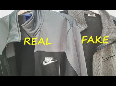 fake nike windbreaker vs real